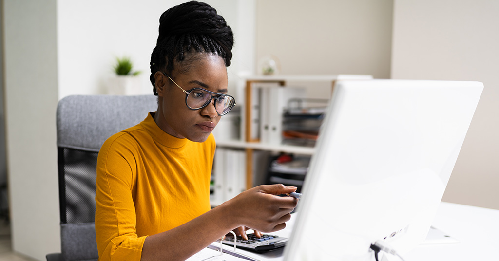 A cfa student analyzing the results of the cfa mock exams