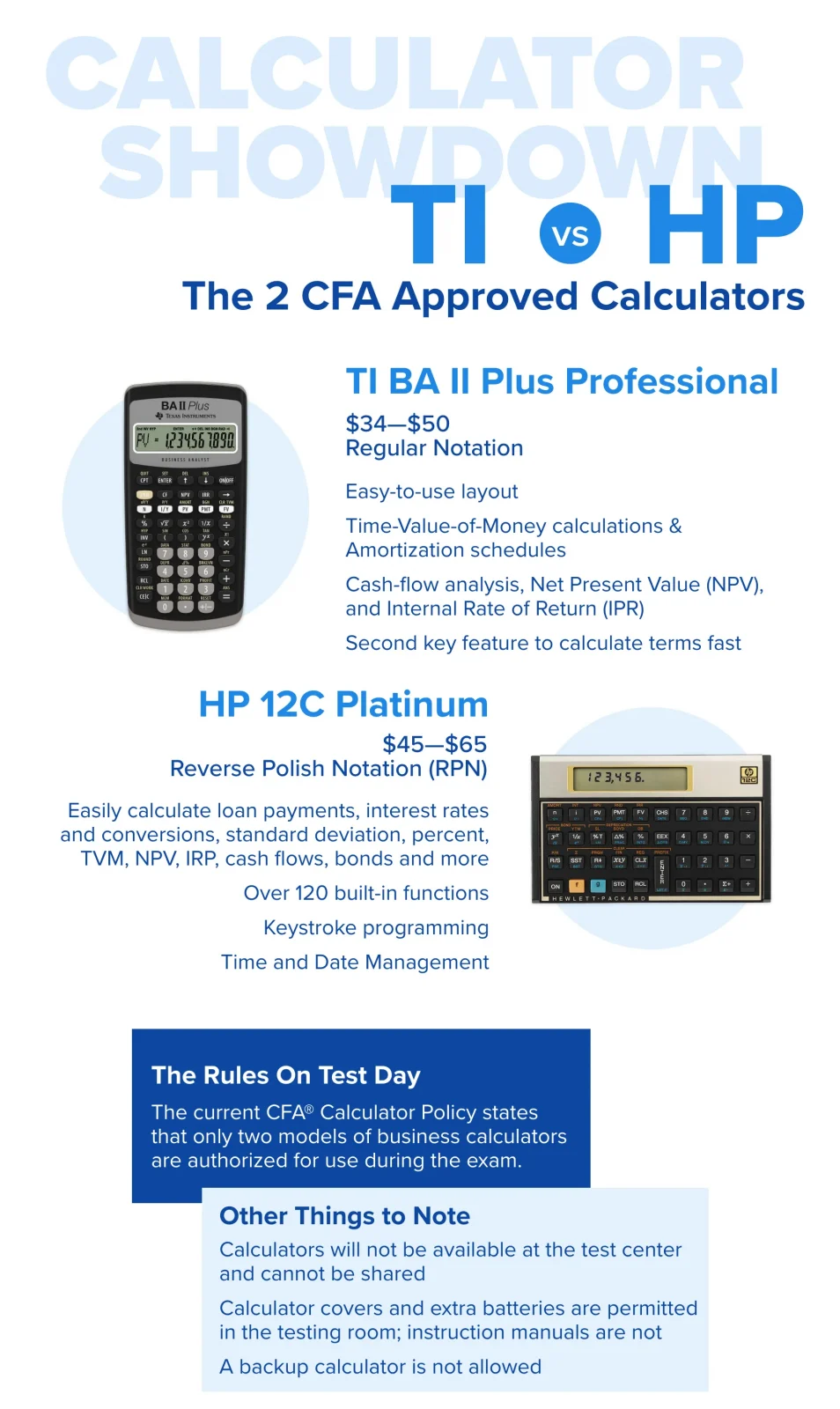 Calculator Showdown