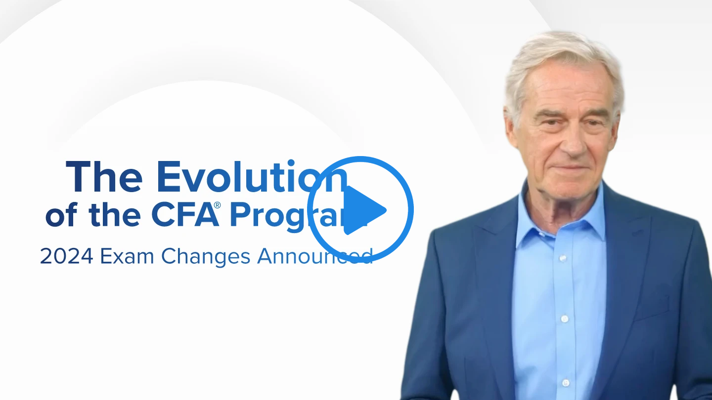 CFAI announced the 2024-2025 evolution changes to the CFA Program