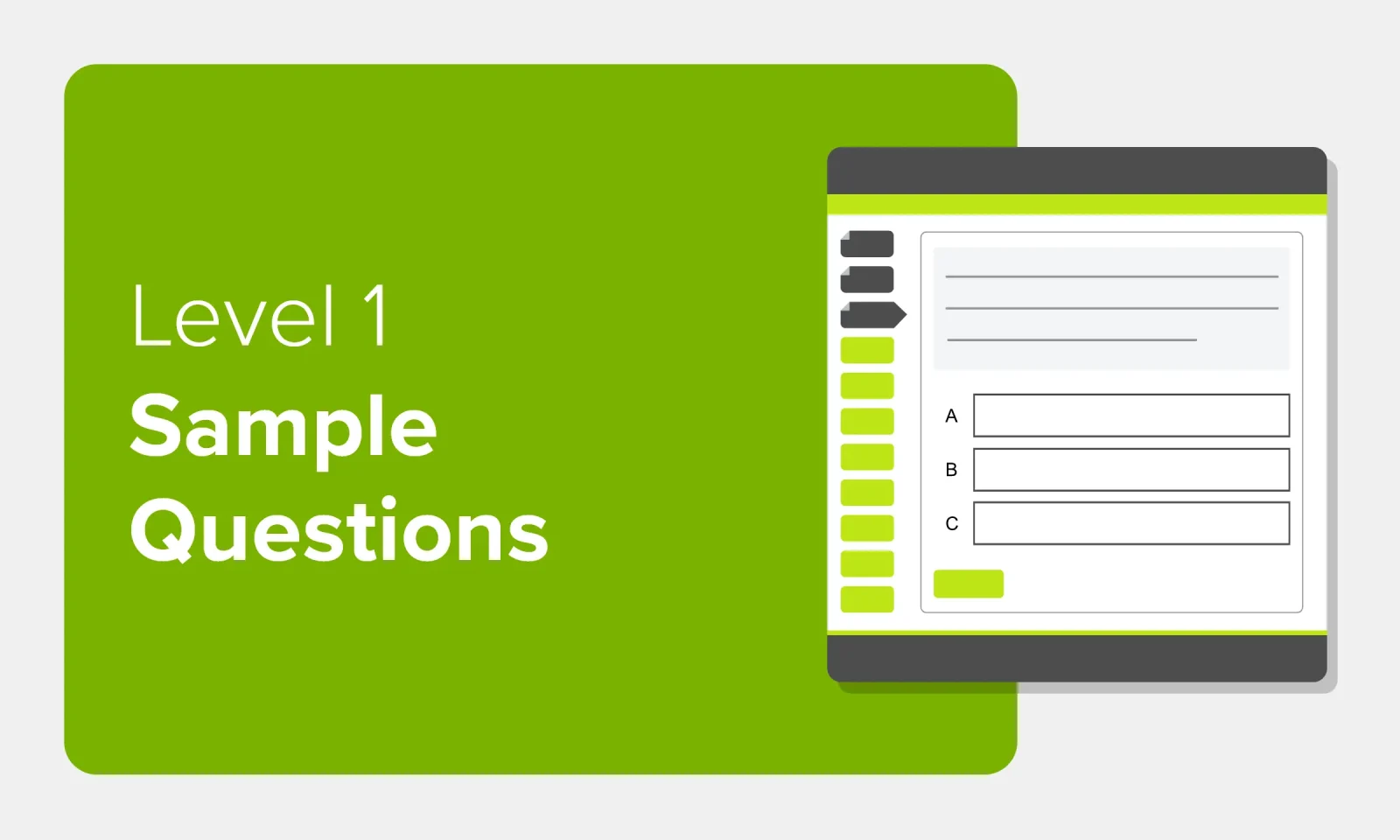 Level 1 Exam Sample Questions