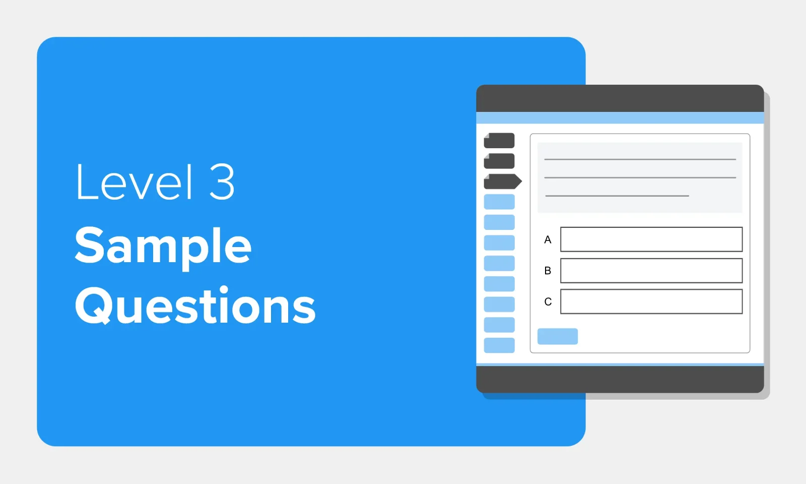 Level 3 Exam Sample Questions